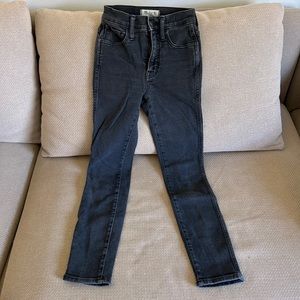 Madewell 10 inch Ultra High Rise Skinny Jeans